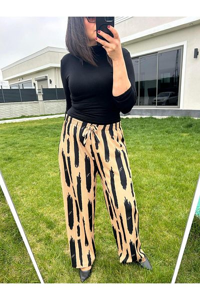 charamela Large Size Wrap Fabric Comfortable Pants