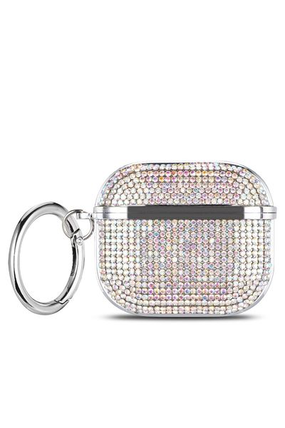Choice Airpods Pro 2 MULTICOLOR Beautiful Rhinestone Bling Hard Plastic Cover Case Fr AirPods 2/3/Pro 1 2 H