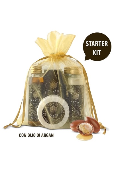 REYAH Σετ καλλυντικών REYAH - με έλαιο αργκάν 35 ml. Συσκευασμένο σε τσάντα α...