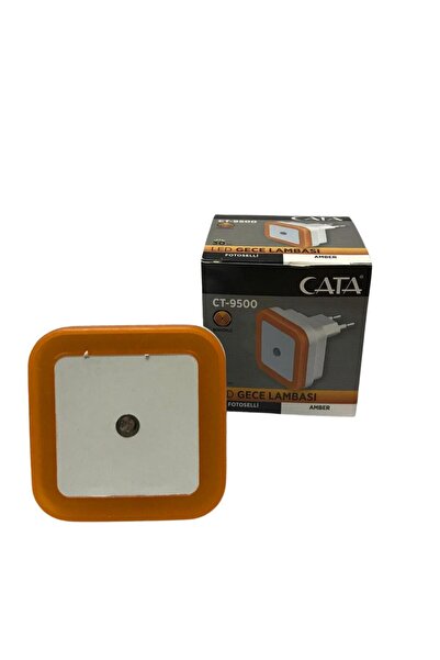Cata Led Gece Lambası CT-9500 Fotoselli Turuncu