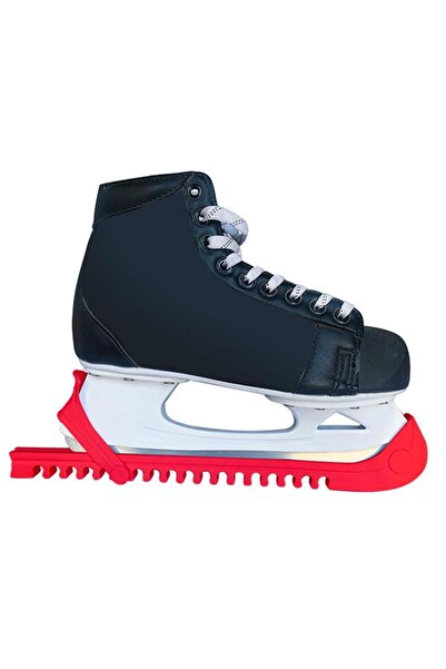 Choice شفرة تزلج حمراء أو زوج واحد من أكمام غطاء التزلج العالمية لهوكي الجليد