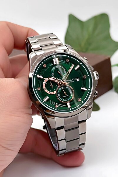 Ferrucci Function Erkek Kol Saati - Füme Çelik Kordon zmfer002