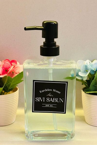 Makri 350 Ml+750 ml Double Modern and Stylish Design Liquid Soap Dispenser