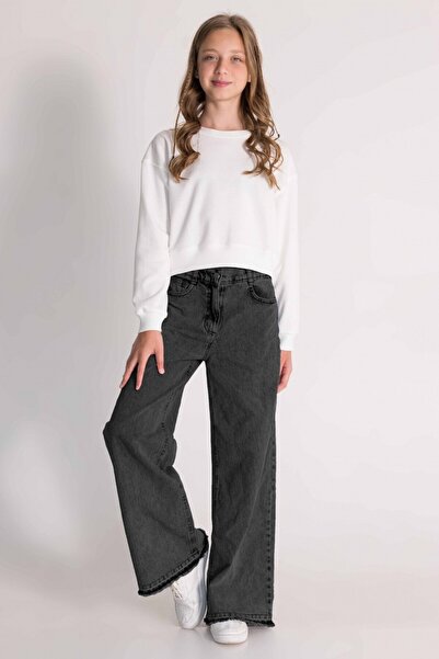 Generic Brand M 2985 Devojčica Denim Hlače 9-14 GODINA