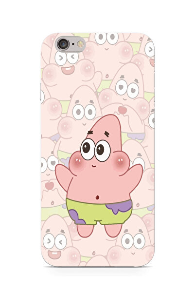 moonset Iphone 6 Plus / 6S Plus Uyumlu Patrick Tasarımlı Baskılı Şeffaf Telef...