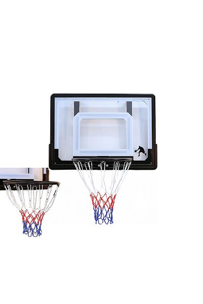 zola Basketball hoop with backboard, Zola, diameter 38 cm, steel frame, mounting accessories, 82 x 58 cm