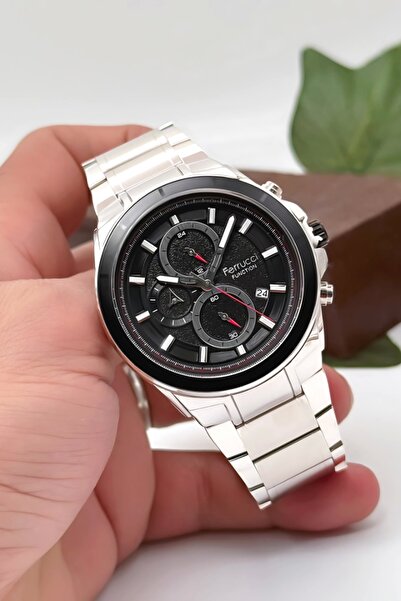 Ferrucci Function Gümüş Çelik Kordonlu Erkek Kol Saati – zmfer002