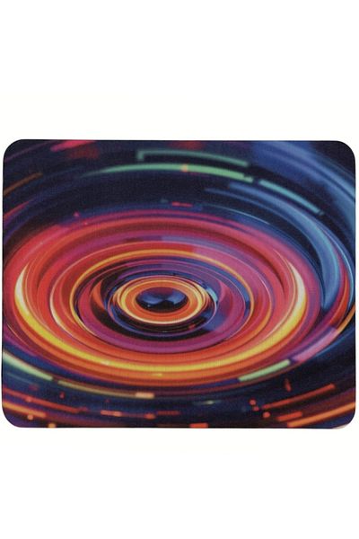 usin Swirl Pattern Type Non-Slip Base Optical Computer Notebook Mouse Pad Mauspad 17X 21 cm