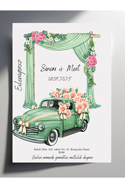 Siorina Events Nişan, Düğün, Bride, Doğum Günü, Davetiyesi Baskılı Kişiye Öze...