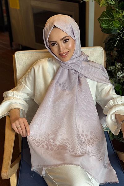 ipekevi Silk Shawl 04371 Lilac