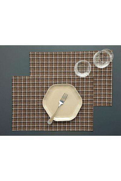 English Home Американски сервиз Claudia от 2 части 30x45 см, цвят кафе