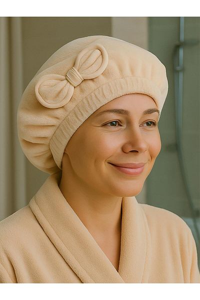 Ender Home Dreamsoft Hair Drying Cap – Ελαστικό βελούδινο φιόγκο