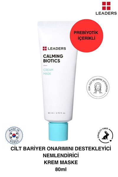 Leaders Skin Barrier Repair Supporting Moisturizing Cream Mask 80ml