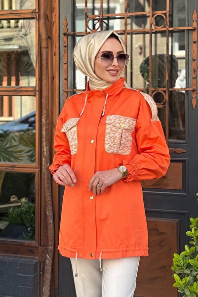 Kayra Ceket KA-B25-13039 Turuncu