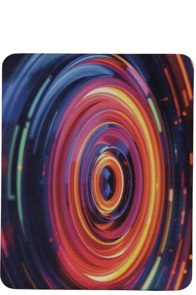 usin Swirl Pattern Type Non-Slip Base Optical Computer Notebook Mouse Pad Mauspad 17X 21 cm