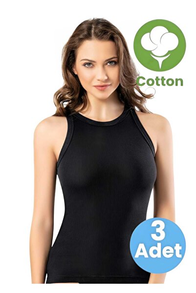 Tezzgelsin Жіночий трикотажний топ з широкими бретелями, без рукавів, з капюш...