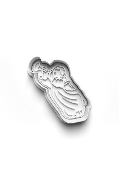 Adana Pasta Malzemeleri Angel Cooky Cutter and Stamper 3D-0001_3