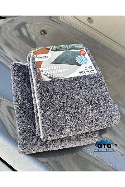 euroist Mikrofiber Araba Kurulama Bezi – Oto Kurulama Havlusu, 440 GSM, 70x50...