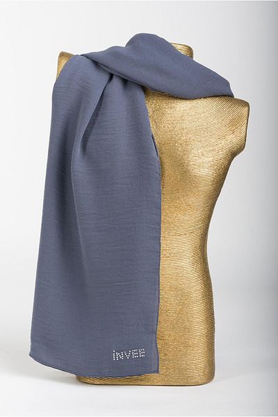 Invee Jazz Shawl 1246-Smoked