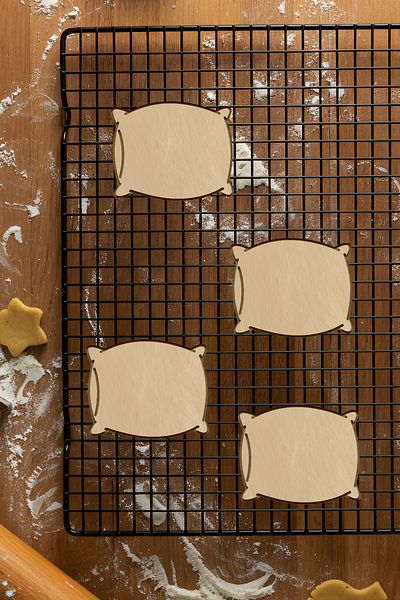 oalpo Pillow Cookie Mold, Dough Shaper, Biscuit Mold, Easy Cutting Tip