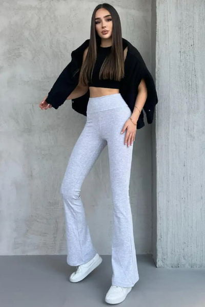 Muba İspanyol Paça Likralı Tayt