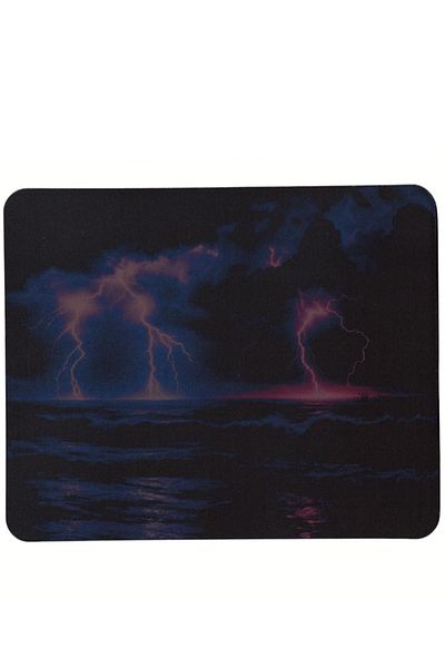 usin Lightning Pattern 40X 28cm Gamepad Non-Slip Base Optical Computer Gamer Gaming Mouse Pad Mausepad