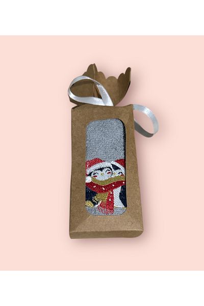 TEDİ Towel 30X50 Christmas Gift Face Towel Soft Towel