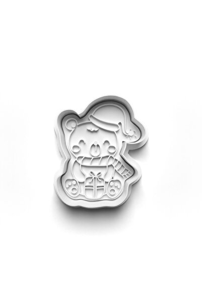 Adana Pasta Malzemeleri لعبة الدببة قالب الكعك والختم 3D-0183_3