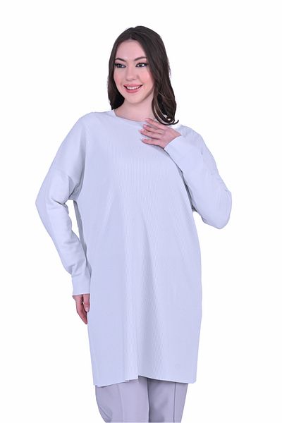 Invee تونيك تريكو INVEE 7014 - رمادي فاتح