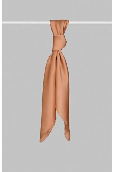 ARMANDA Satin Silk Scarf 4444-apricot