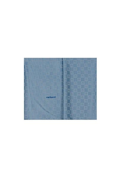 Cacharel Silk Cotton Jacquard Etol Shawl with Logo 8936983 -926