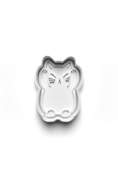 Adana Pasta Malzemeleri قطاعة وطوابع قالب بسكويت القطط 3D-0198_4