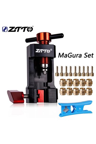Choice ROYAL BLUE ZTTO Bicycle Hydraulic Disc Brake Oil Needle Tool Driver Hose Cutter Cable Pliers Olive C
