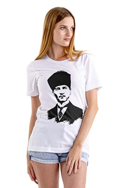 Texclusive Ataturk majica sa printom 19. maja, specijalna majica, bela, unise...