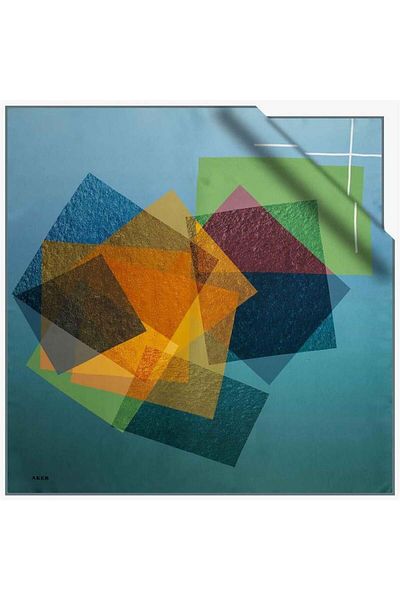 Aker 7957713-953 Model Silk Tivil Scarf