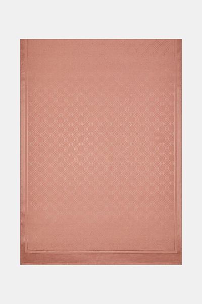 Vakko Şal Jacquard Monogram Seria Specială 40830-Dried Rose