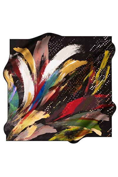 Aker Шовковий креп-сатеневий шарф 8498701-311