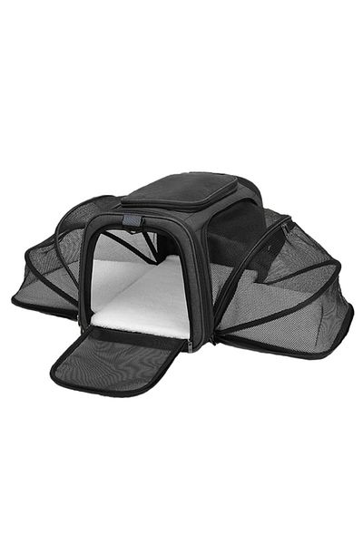 Choice S Black Pet Carriers Backpack Portable Breathable Foldable Shoulder Bag Cat Dog Carrier Bags Outgoin