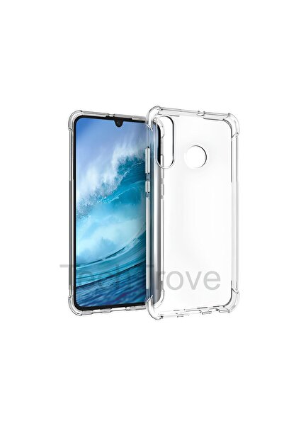 TechTrove Huawei P30 Lite Kılıf Şeffaf Ekstra Darbe Korumalı Kapak