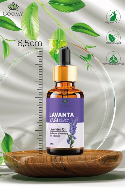 GOOMY زيت اللافندر العطري الطبيعي والنقي 100% 10 مل - زيت أساسي