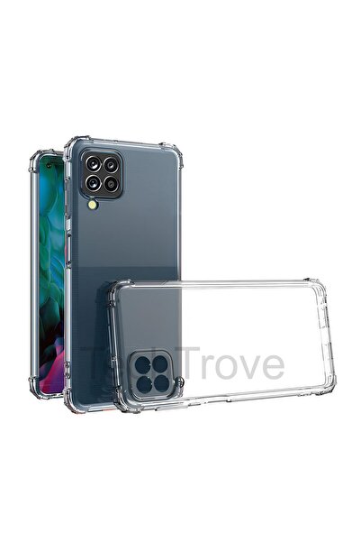 TechTrove Samsung Galaxy M33 Kılıf Şeffaf Ekstra Darbe Korumalı Kapak