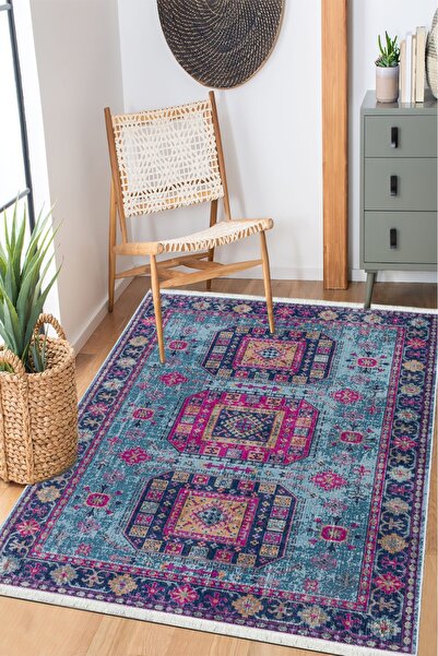 CENTER AVM Renkli, Halı Mutfak Halısı Makinede Yıkanabilir Halı Kaymaz Taban Mutfak Halısı