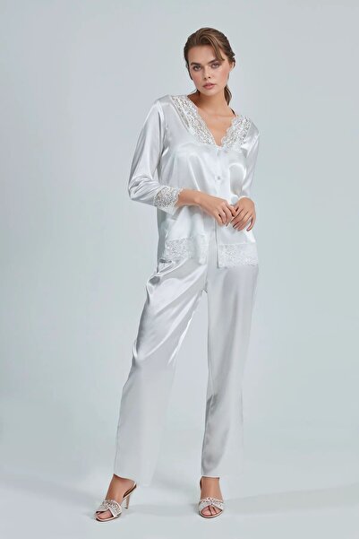 White Velvet Bridal Dowry Set - 6-Piece Satin Dowry Holder, Boxed 25Als 860020 .25