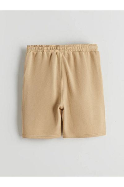 LC Waikiki Lcw Kids Beige Elastic Waist Boys' Shorts