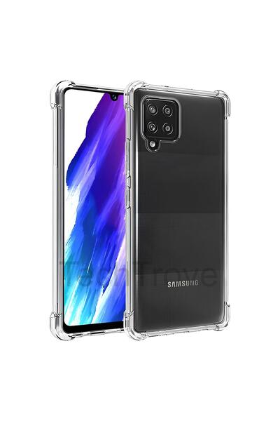 TechTrove Samsung Galaxy M12 Kılıf Şeffaf Ekstra Darbe Korumalı Kapak