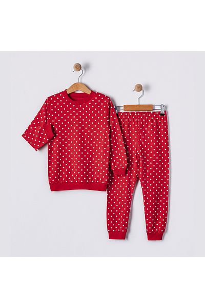 cimcim baby Polka Dot Girl's Pajama Set 3-7 Years