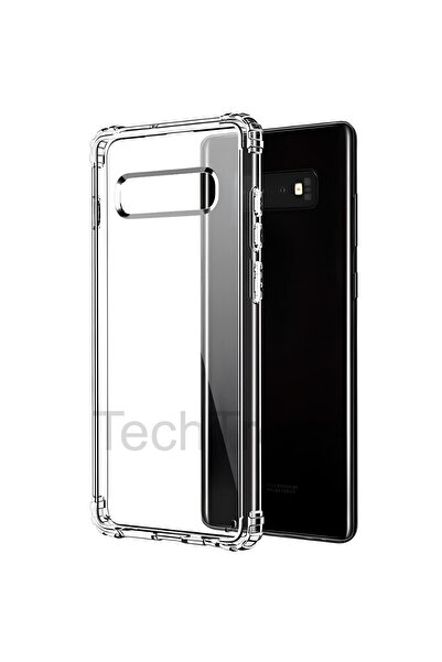 TechTrove Samsung Galaxy S10E Kılıf Şeffaf Ekstra Darbe Korumalı Kapak