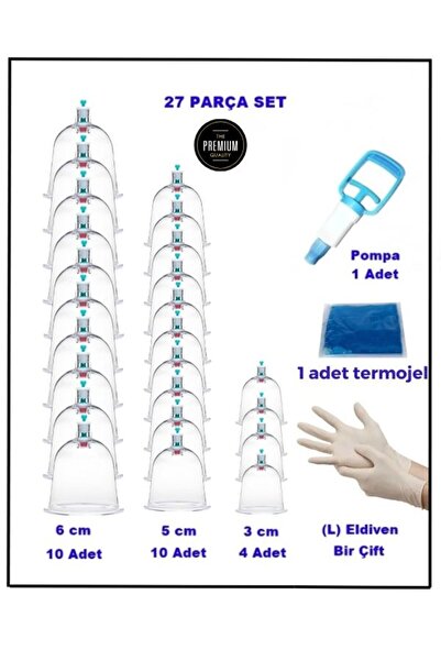 Tilda BSC. & Home 27'li Canlandırıcı Selülit ve Çatlak Giderici Kupa Çekme Va...