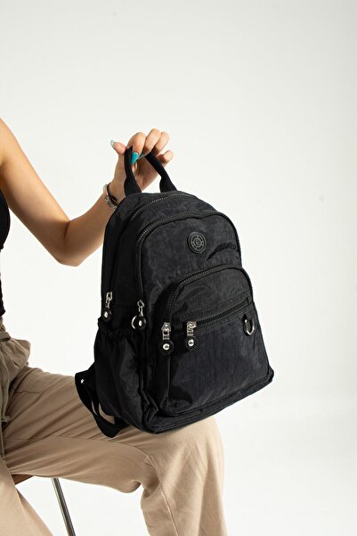 Just Polos MAGA BLACK UNISEX KIPLIN DAILY BACKPACK