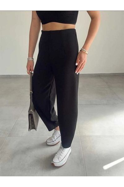 Shiron Sportswear&Company Cendy Crepe Lycra Balloon Pants Without Belt - Stretchy - Stylish - Casual